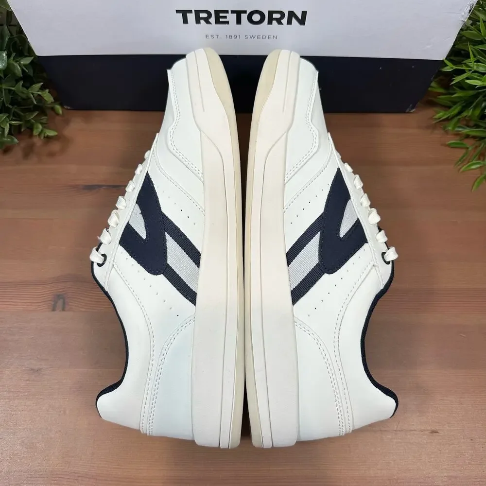 Tretorn‎ Dennis White Low Top Lace Up Sneakers Men's Size 9.5
